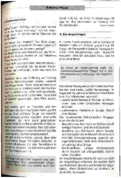 Vorschauseite 4: ich habe Angst vor dem Sterben, nicht vor dem Tod...