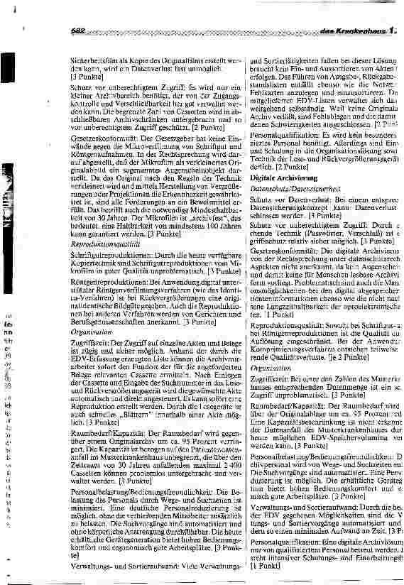 Vorschauseite 5: Dokumentation und Archivierung von Patientendaten Eine Vorteilhaftigkeitsanalyse