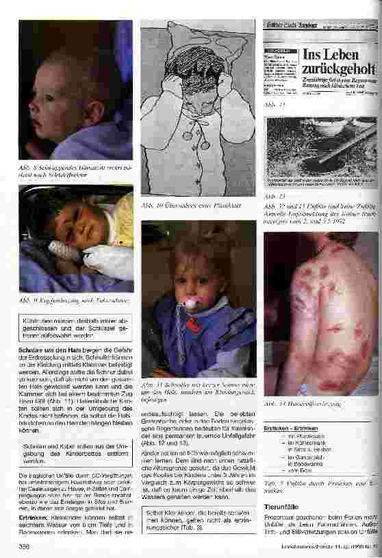 Vorschauseite 3: Kinder leben gefährlich - Unfallverhütung, eine Aufgabe der Kinderkrankenschwester