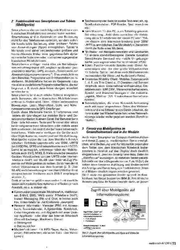 Vorschauseite 3: Mobilgeräte und Apps in der Medizin aus regulatorischer Sicht - Teil 1