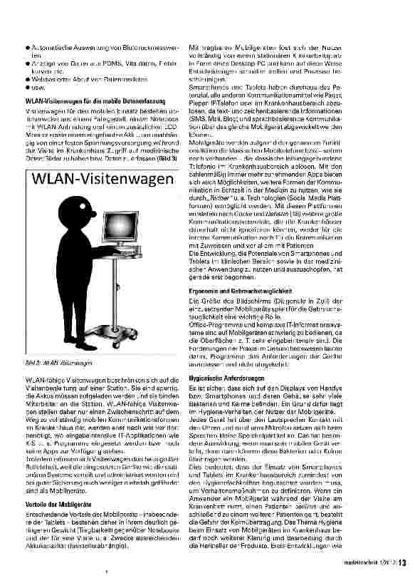 Vorschauseite 5: Mobilgeräte und Apps in der Medizin aus regulatorischer Sicht - Teil 1
