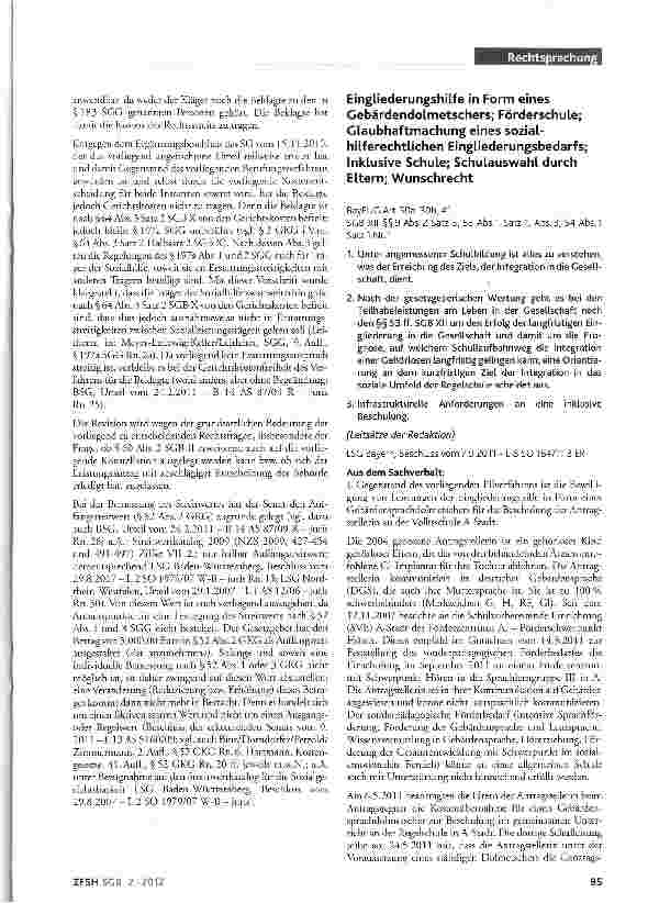 Vorschauseite 5: Auskunftspflicht als öffentlichrechtliche Pflicht; Auskunftsanspruch im Zusammenhang mit Unterhaltsanspruch; Fortwirkung eines Leistungsantrags bis zum Abschluss des Verwaltungsve…
