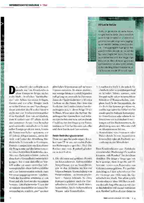 Vorschauseite 3: Sichere Netze