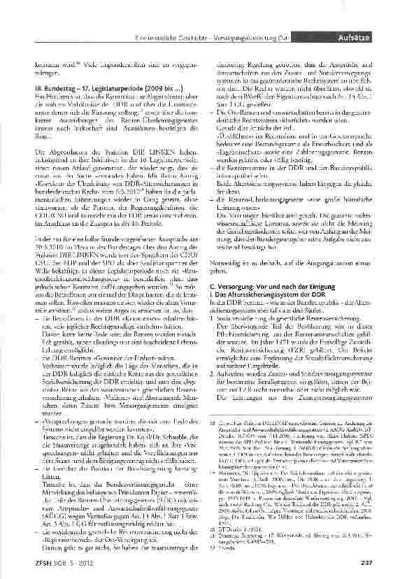 Vorschauseite 3: Eine unendliche Geschichte -Versorgungsüberleitung Ost