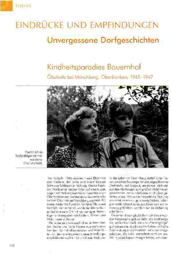 Vorschauseite 1: Kindheitsparadies Bauernhof