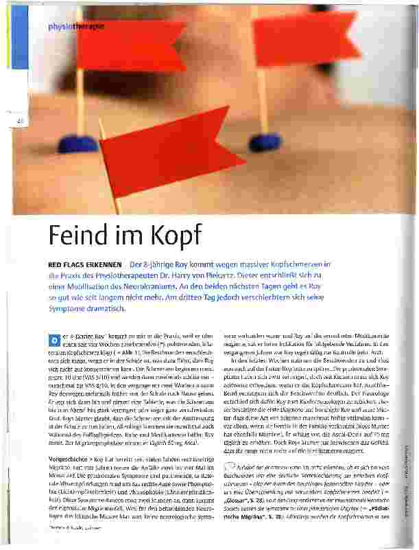 Vorschauseite 1: Feind im Kopf