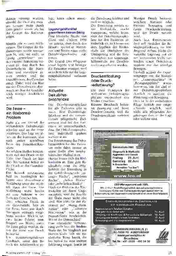 Vorschauseite 4: Vom rechtlichen und physikalischen Druck in der Pflege