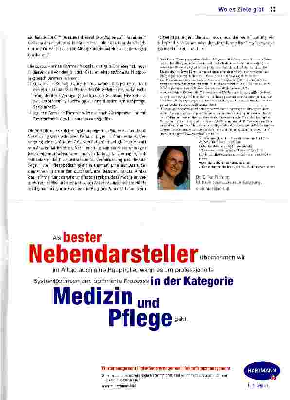 Vorschauseite 3: Vom Spitalsbett ins Alltagschaos