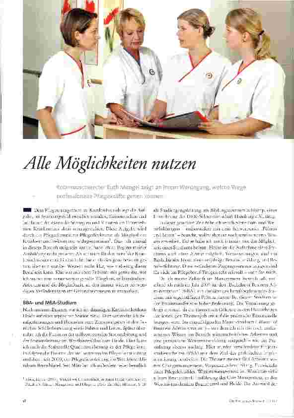 Vorschauseite 1: Alle Möglichkeiten nutzen