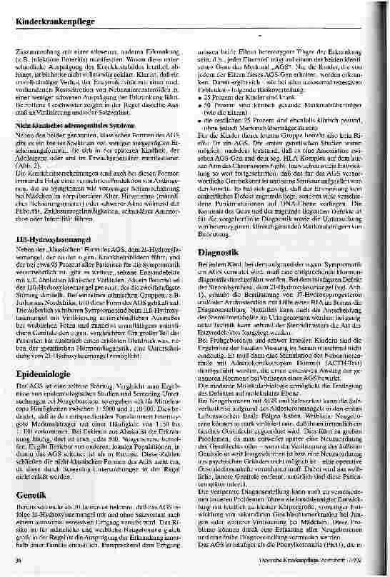 Vorschauseite 5: Das adrenogenitale Syndrom