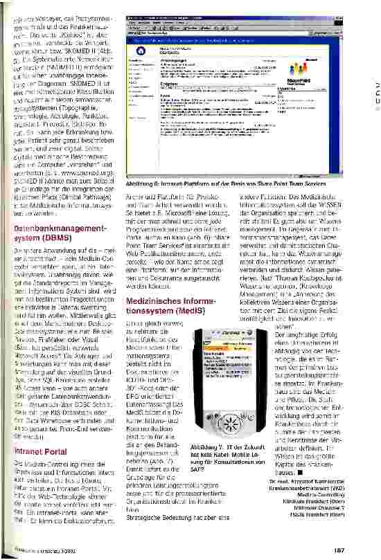 Vorschauseite 4: Der IT-Arbeitsplatz des Medizin-Controllers Die Entwicklungsrichtung des KIS aktiv beeinflussen
