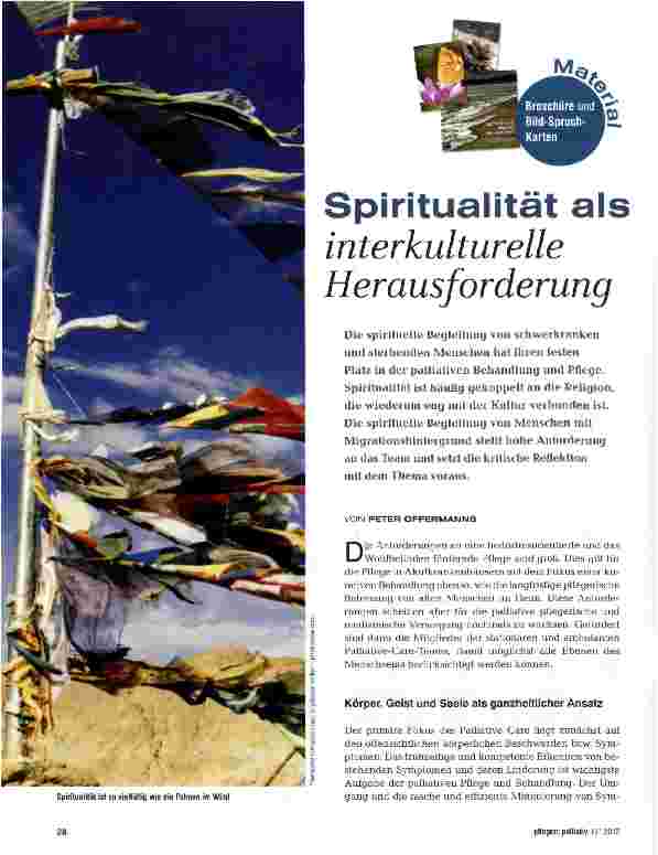 Vorschauseite 1: Spiritualität als interkulturelle Herausforderung