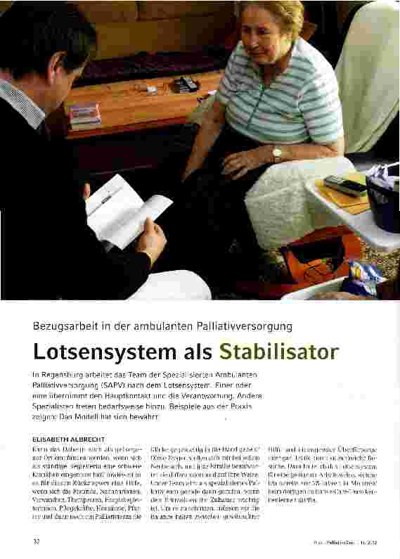 Vorschauseite 1: Lotsensystem als Stabilisator