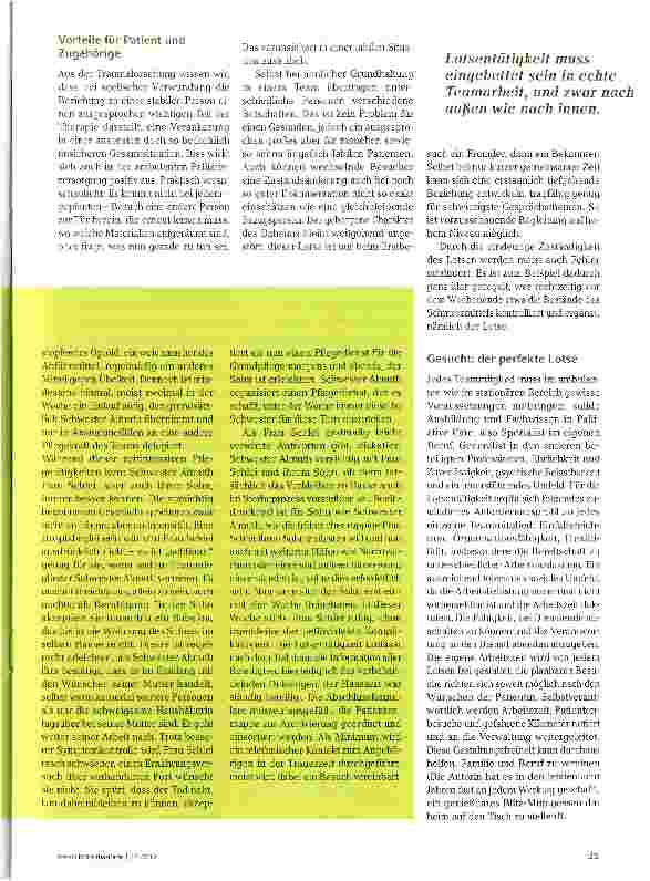 Vorschauseite 4: Lotsensystem als Stabilisator