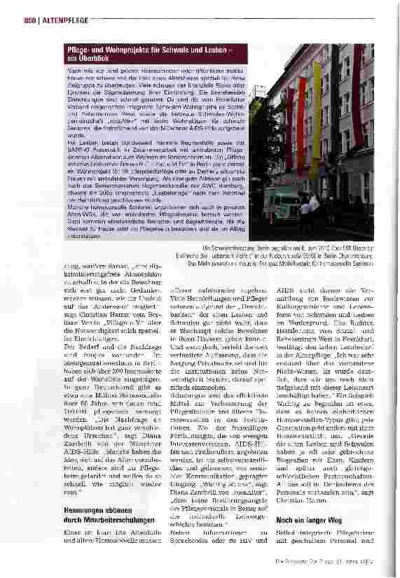 Vorschauseite 3: Lebensabend unter Gleichgesinnten