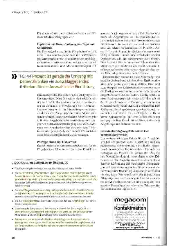 Vorschauseite 3: Für den ersten Eindruck gibt es keine zweite Chance