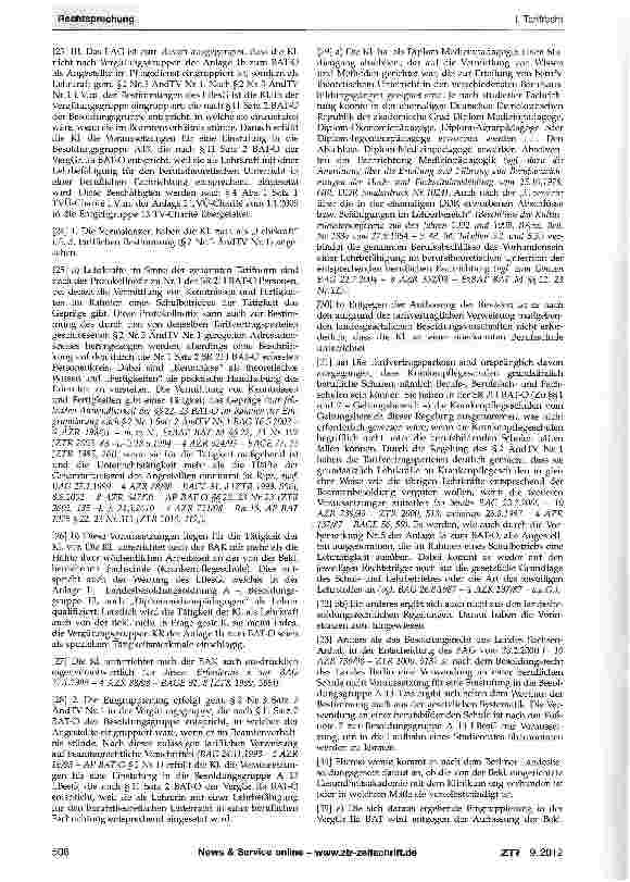 Vorschauseite 3: Eingruppierung einer Diplom-Medizinpädagogin