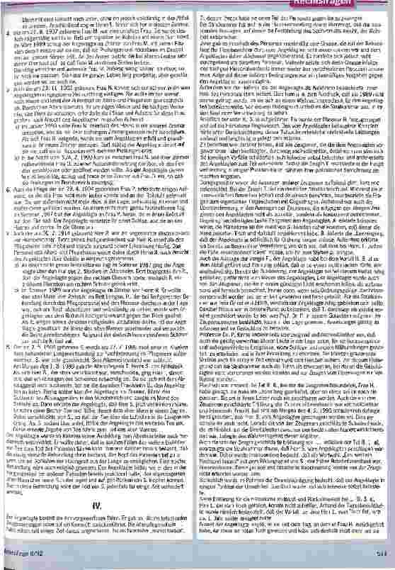 Vorschauseite 5: Pflegenotstand und wozu er führen kann