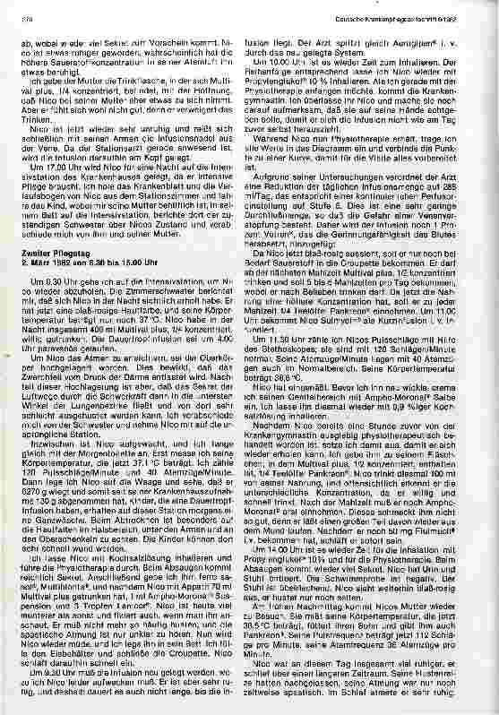 Vorschauseite 5: Pflege eines Kindes mit Mukoviszidose - Schülerbericht