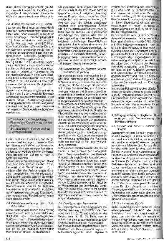 Vorschauseite 3: Wirklichkeitsschock Teil 2 (Schluß) Möglichkeiten zur Vorbeugung durch Schule und Praxis