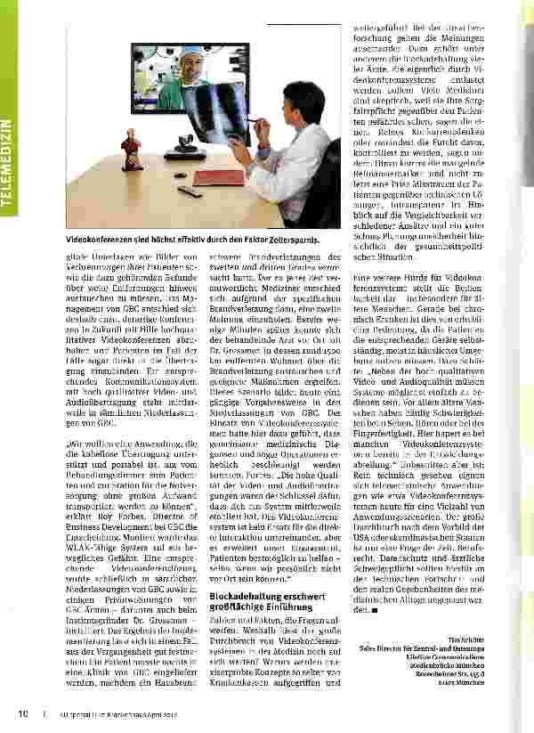 Vorschauseite 3: Heile Welt per Videokonferenz?