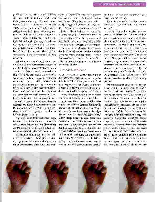 Vorschauseite 2: Zwang und Gewalt in psychiatrischen Einrichtungen