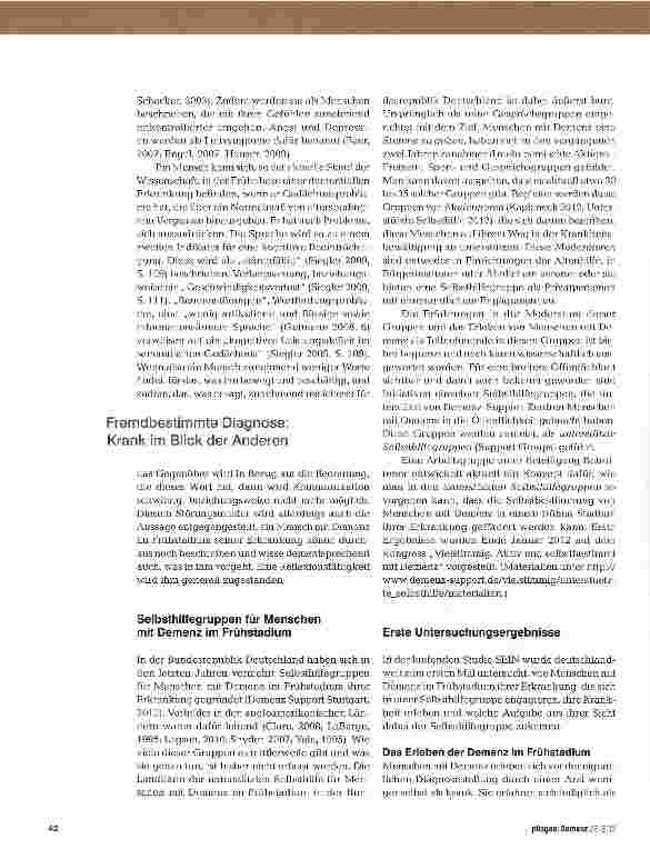 Vorschauseite 3: Demenz - kein Freibrief für Fremdbestimmung