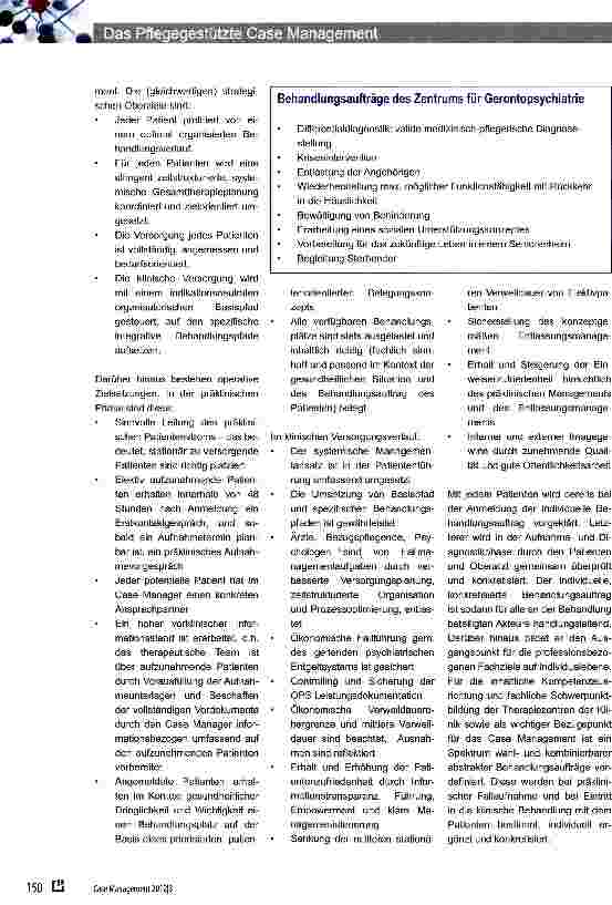 Vorschauseite 3: Das Pflegegestützte Gase Management