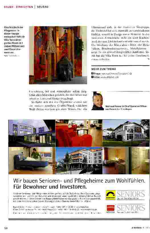Vorschauseite 3: Projekt 3 vereint vier Welten unter einem Dach