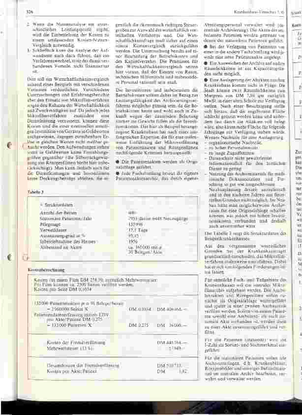 Vorschauseite 5: Die Mikrofilmarchivierung aus heutiger Sicht