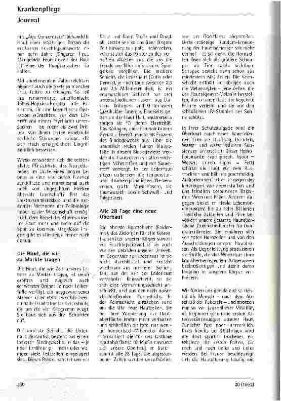 Vorschauseite 3: Die persönliche ent-Faltung Dem Rätsel des Alterns auf der Spur