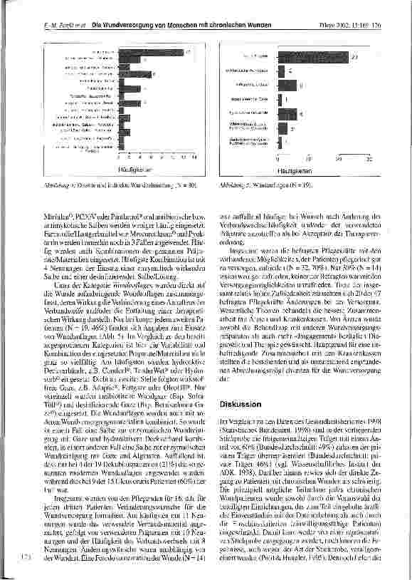 Vorschauseite 5: Die Wundversorgung von Menschen mit chronischen Wunden in der ambulanten Pflege - Pilotstudie