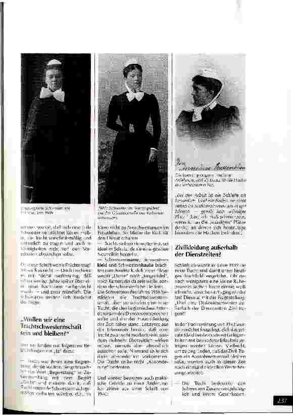 Vorschauseite 2: Geschichtliche Aspekte zu unserer Tracht