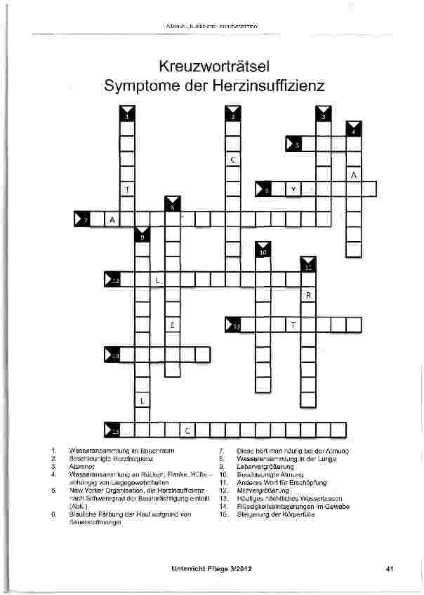 Vorschauseite 2: Methode: Kreuzworträtsel
