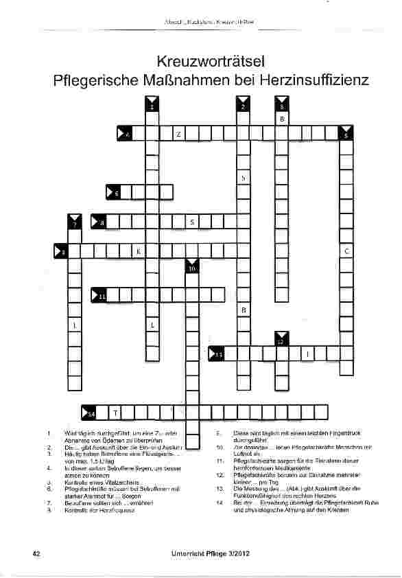 Vorschauseite 3: Methode: Kreuzworträtsel