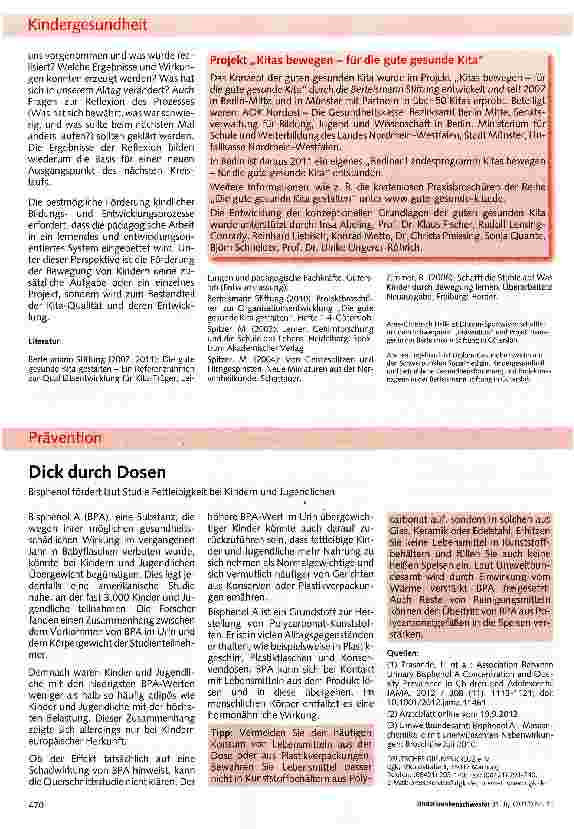 Vorschauseite 3: Die gute gesunde Kita