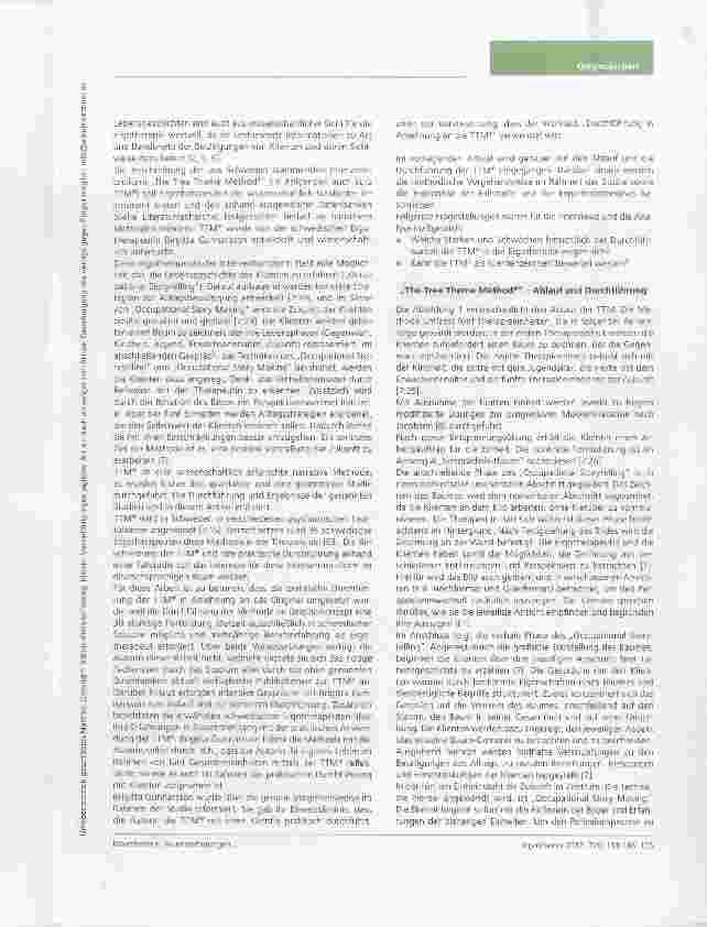 Vorschauseite 2: Baumzeichnungen: Initiatoren für die Erzählung von Lebensgeschichten im ergotherapeutischen Kontext