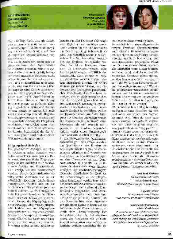 Vorschauseite 2: Der verwaltete Bewohner