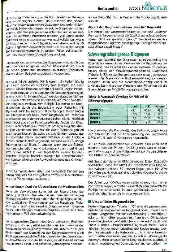Vorschauseite 5: Erlöse sichern durch Kodierqualität Messung und Interpretation von Kodierqualität