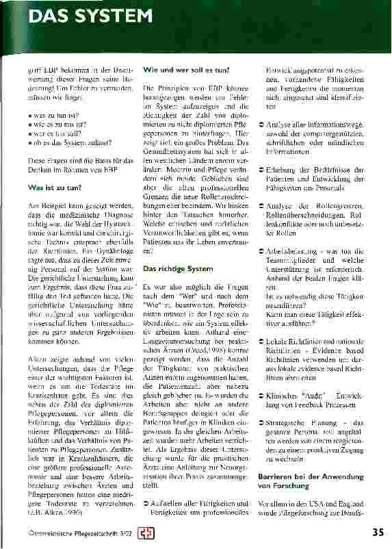 Vorschauseite 3: Der systematische Weg zur erfolgreichen Pflegepraxis