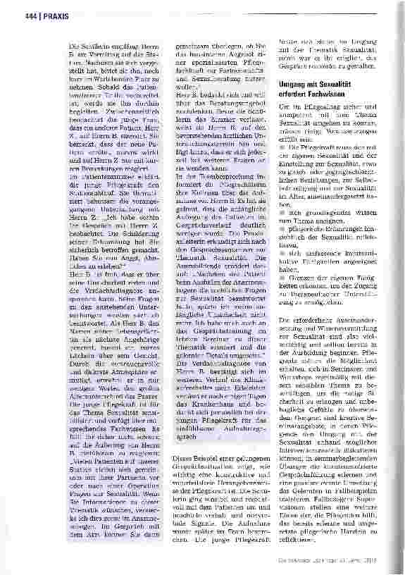 Vorschauseite 3: Wie dem Tabu begegnen?