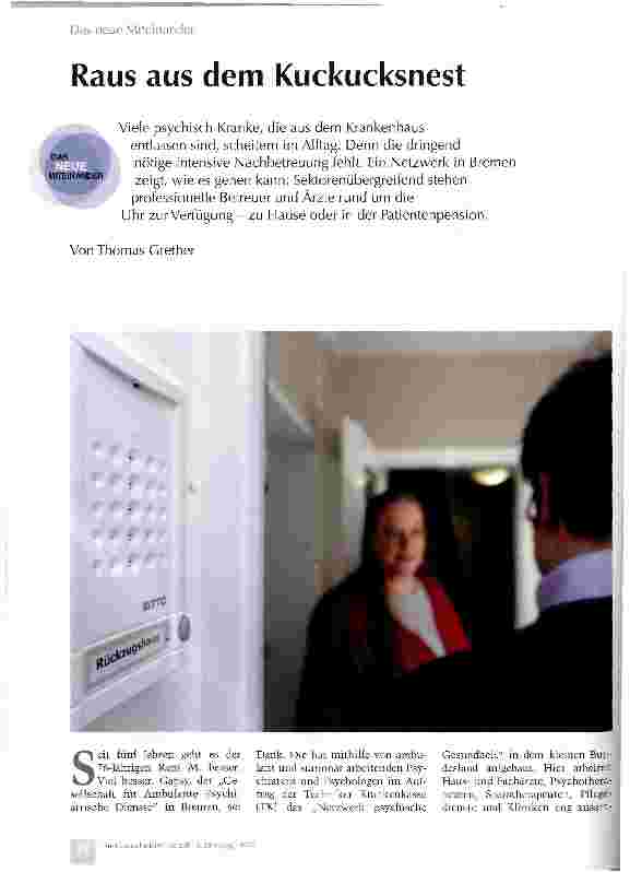 Vorschauseite 1: Raus aus dem Kuckucksnest