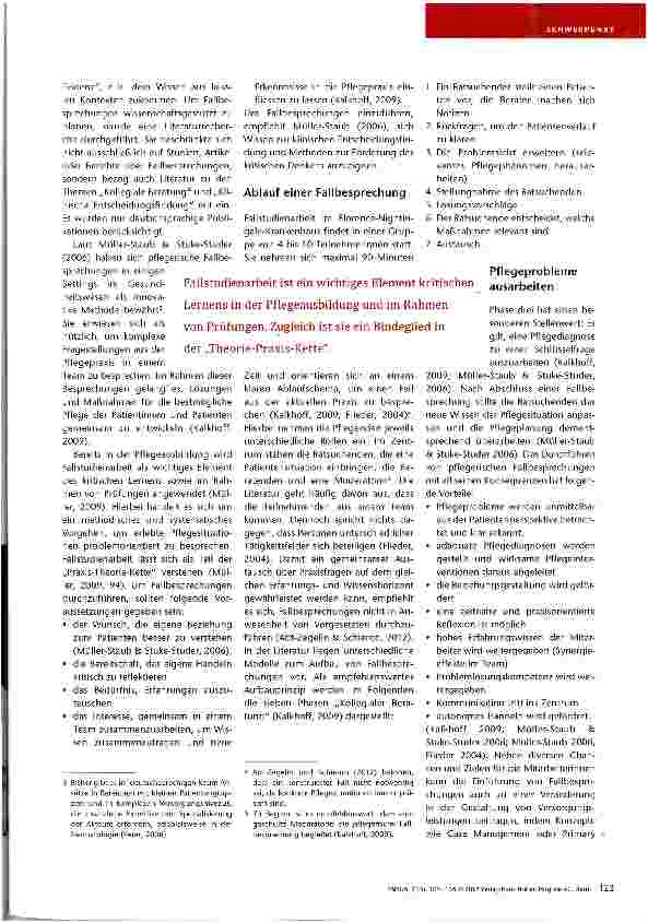Vorschauseite 2: Pflegeentscheidungen treffen — am Fall lernen