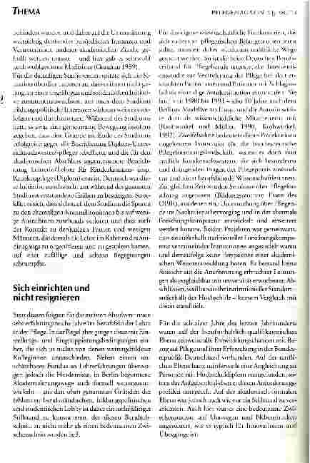Vorschauseite 3: Damals und heute - die Modellstudiengänge Berlin und Bremen im Vergleich