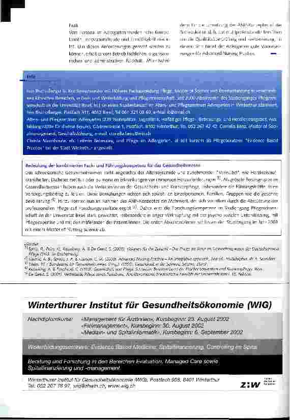 Vorschauseite 3: Fachund Führungskompetenz Hand in Hand
