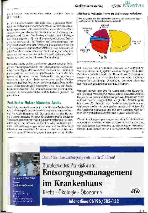 Vorschauseite 4: Bessere Qualität durch klinische Audits