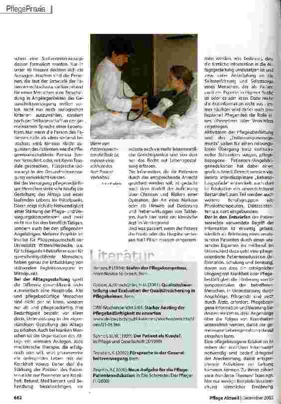Vorschauseite 3: Die neue Charta der Patientenrechte