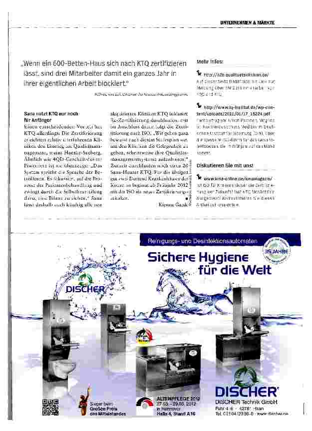 Vorschauseite 4: Auslaufmodell KTQ