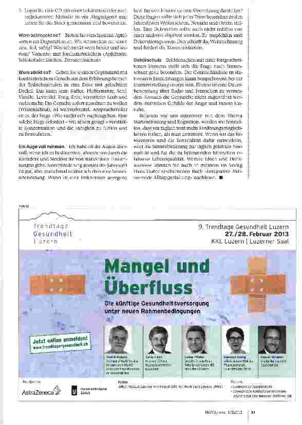 Vorschauseite 3: Mit allen Sinnen