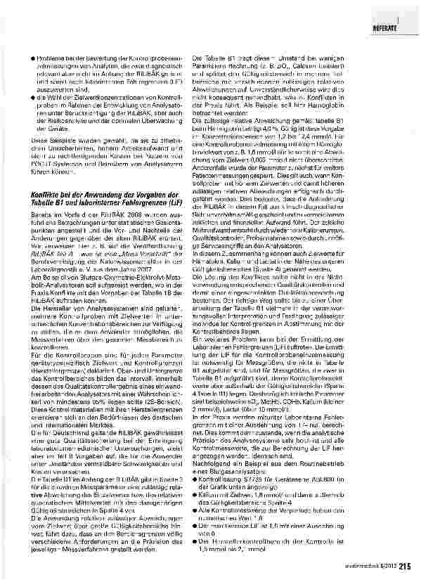 Vorschauseite 2: Die RiLiBAK aus Sicht eines Herstellers